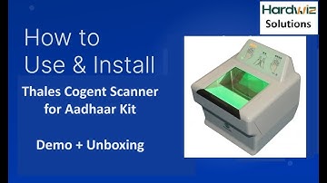 Thales Biometric Scanner | DS84C | Thales Fingerprint Scanner Driver, Cogent RD Service Registration