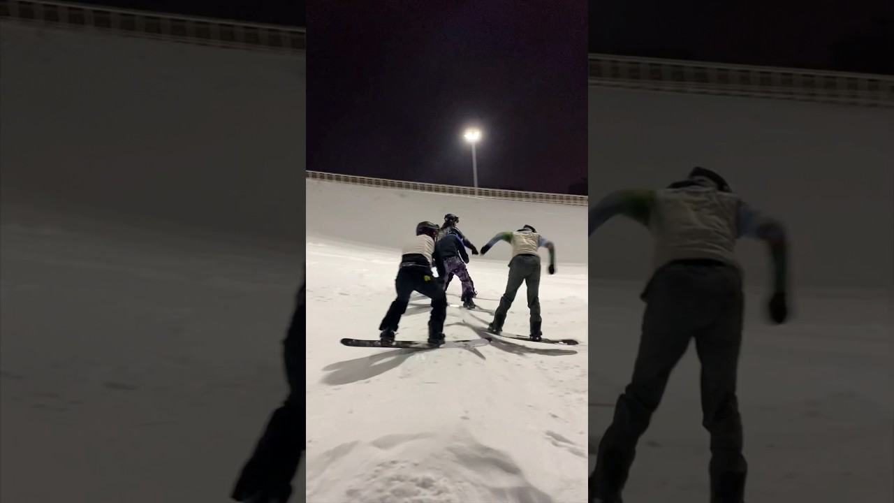 Я первый🏂❄️