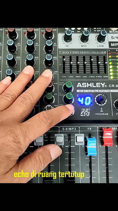Effect for closed space? #settingmixer #audiotechnique #effectmixer #echo