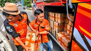 DAPAT 25 BOX PAKET DARI BANJAR PATROMAN, CREW ESTAFET KERJA SAMA! SUGENG RAHAYU 7025