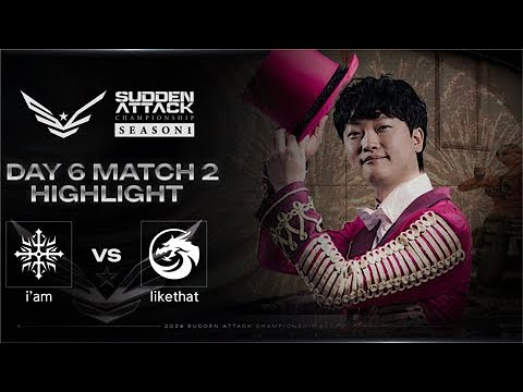 . | i&amp;#39;<strong>am</strong> <strong>VS</strong> likethat - DAY6 MATCH2 하이라이트 | 2024 서든어택 챔피언십 시즌1