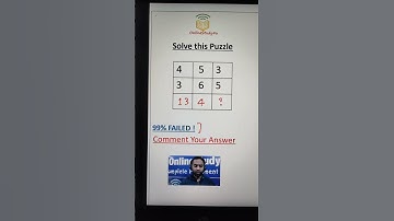 99% is failed to answer this Infosys puzzles. Can you solve ? @OnlineStudy4u