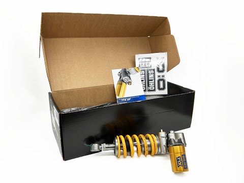 OHLINS REAR SHOCK ABSORBER TTX36 GP YAMAHA YZF R1 / M 2020-2024 video