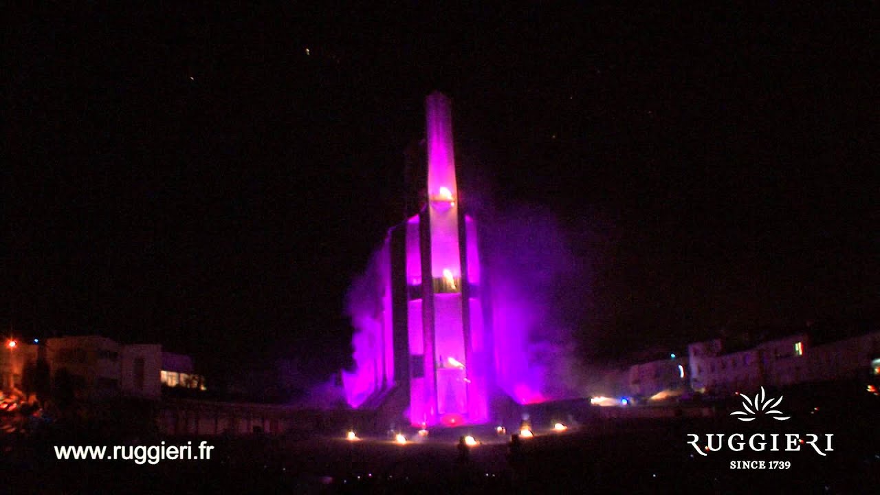 Ruggieri - Royan Eglise Notre Dame - Spectacle Pyrotechnique