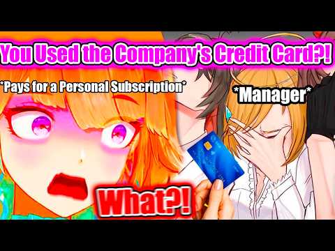 Kiara When She Realizes She Accidentally Used the Company's Credit Card