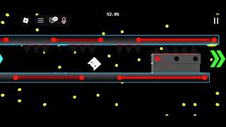 Current progress on my space themed level on Beat Bounce