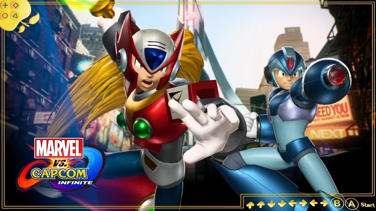 MARVEL VS. CAPCOM: INFINITE | Megaman X & Zero - Gameplay - YouTube