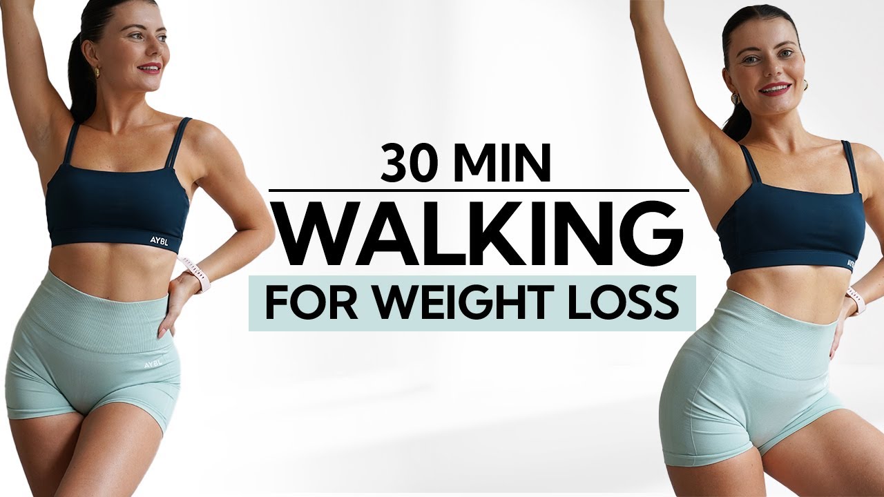 30 MIN METABOLIC WALKING EXERCISES FOR WEIGHT LOSS- No Jumping | Standing | Walk at Home