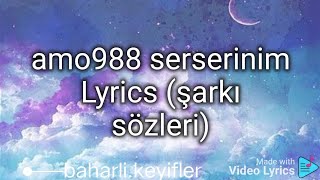 Amo988Serserinim Lyricsşarkı Sözlerişfet