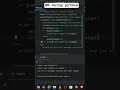 body mass weight calculator using #python #javascript #shorts