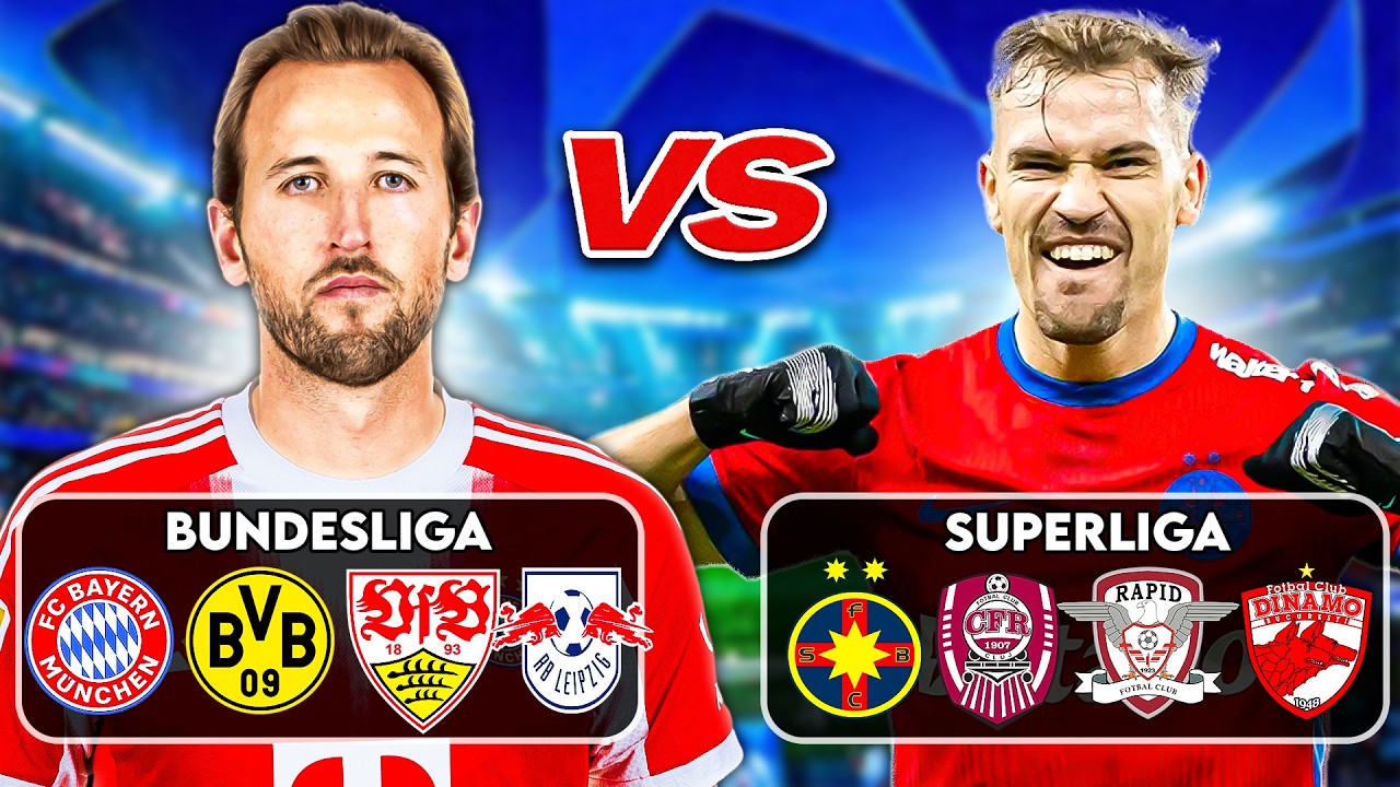 Champions League Dar Superliga Romaniei vs Bundesliga in FC26!