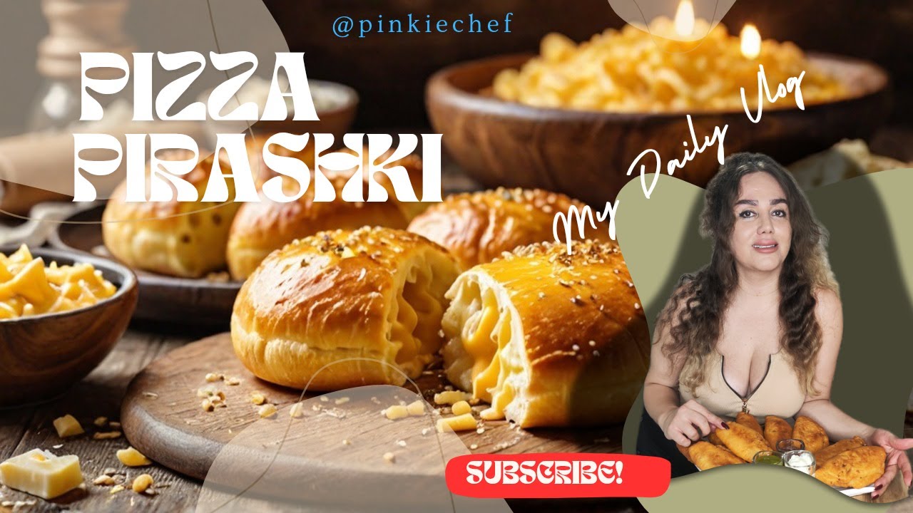 How to Make the Most Irresistible Pizza Piroshki | Crispy,Cheesy&Totally Addictive@pinkiechef
