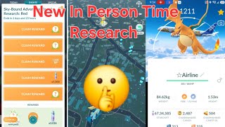 New Sky Bound Adventures Time Research In Pokemon Go