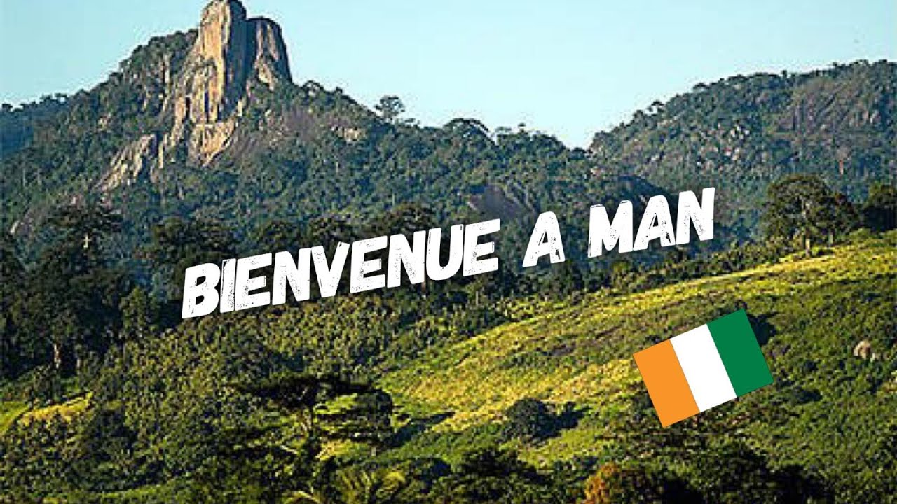 présentation de la ville de man  en cote d'ivoire