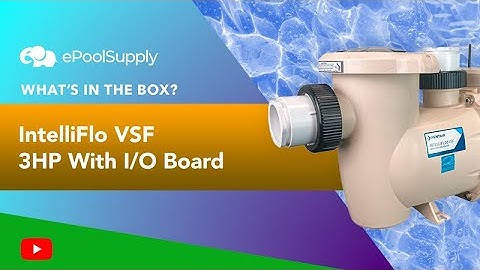 Pentair IntelliFlo3 VSF 3.0HP with I/O Board 011076 - What