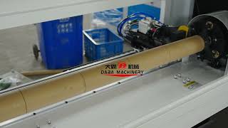 1600mm Fully automatic digital servo motor driven paper core cutting machine to Spain