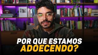 YouTube thumbnail: Como o capitalismo produz depressão em massa