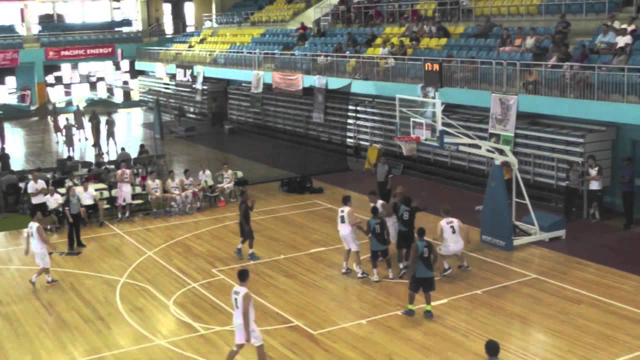 Tai Wynyard at Oceania U19 Basketball Champs 2014