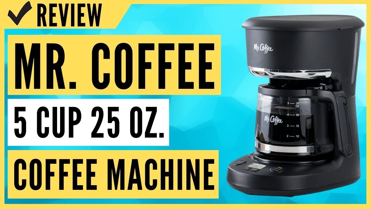 Mr. Coffee 5 Cup Programmable 25 oz. Mini, Brew Now or Later Review