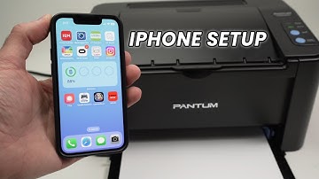 How to Setup iPhone With Pantum P2500W & P2502W Printer