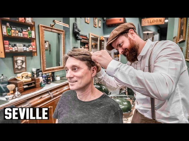 💈Super Smooth Shave, Threading & Nose Waxing With The Brazilian Barber of  Seville! 