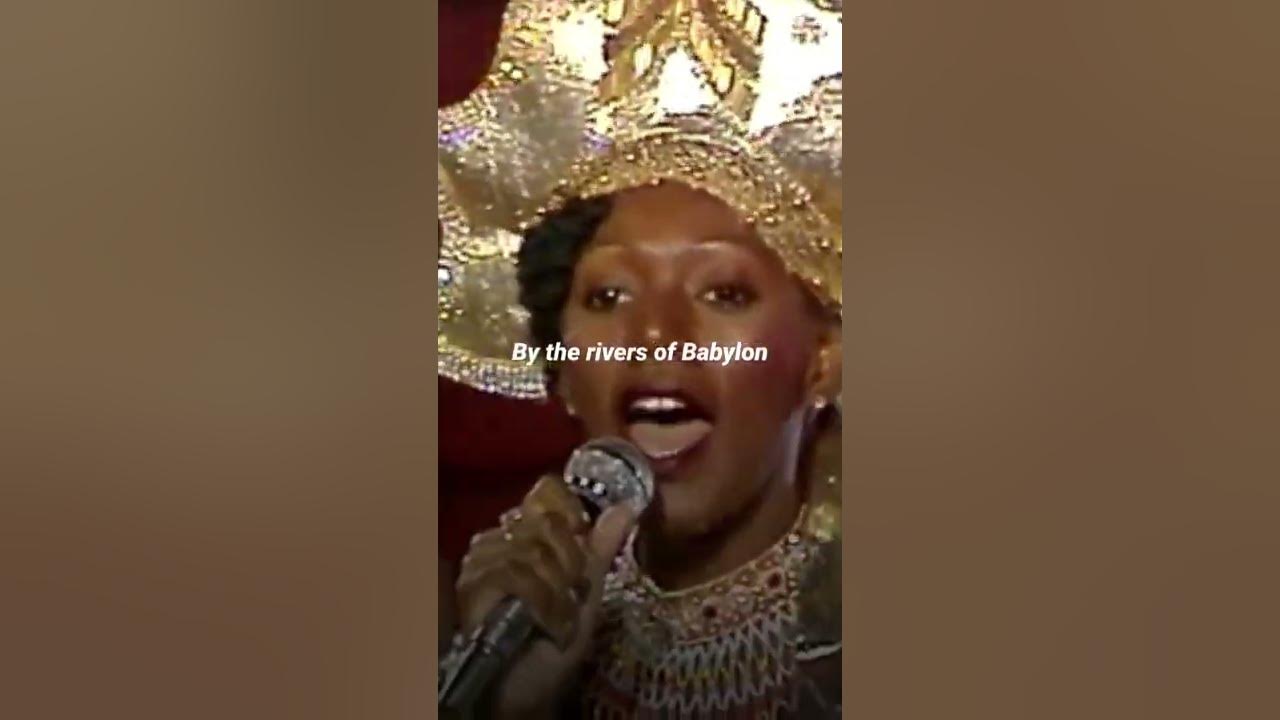 Rivers of Babylon - Boney M (Lyric Video) #shorts Rivers of Babylon - Boney M (Lyric Video) #shorts