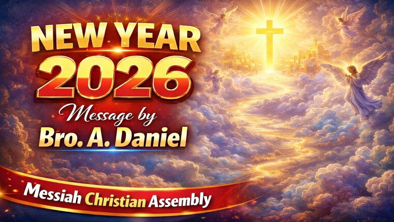 New Year Message By Bro.A.Daniel | 1st Jan 2026 | LIVE