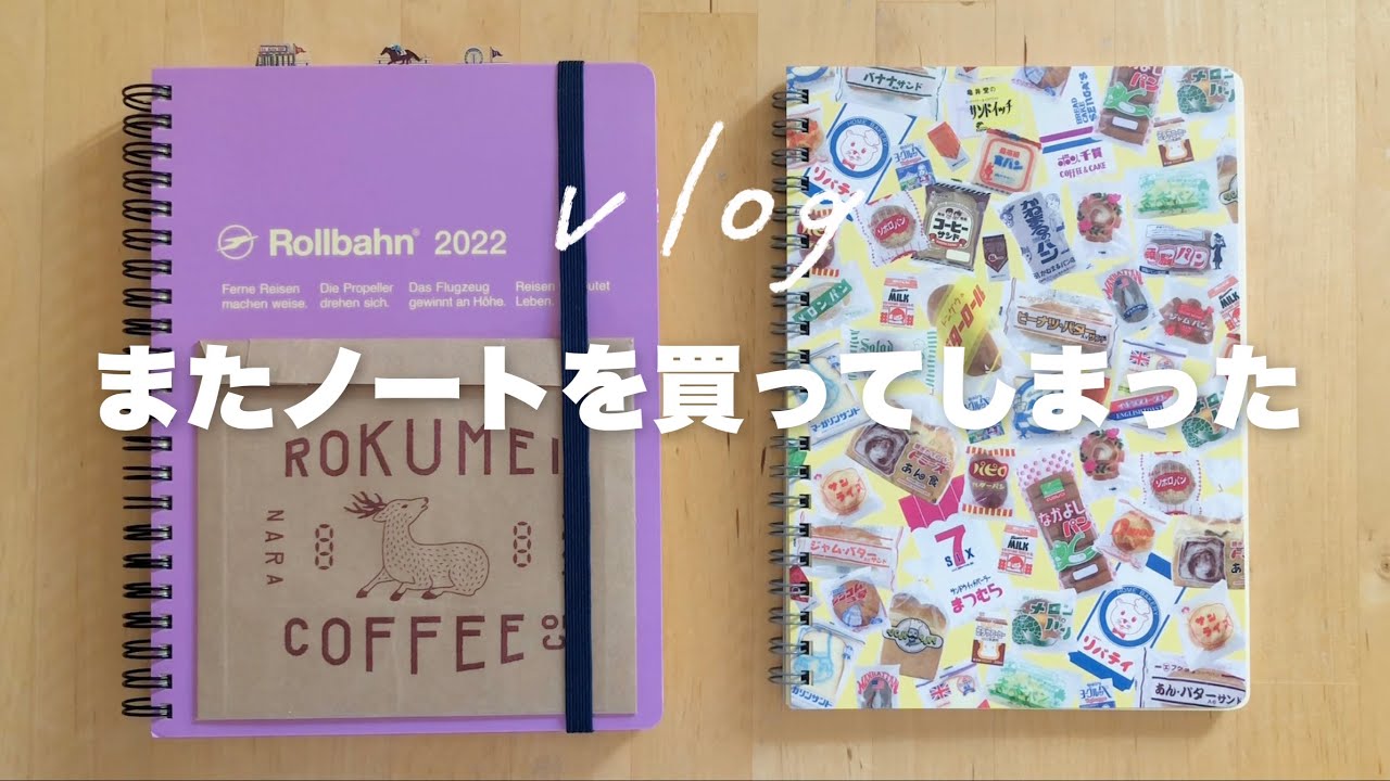 【なんでかね〜】またノートを買ってしまった｜ハトメでリングノート簡単カスタム｜ロフト購入品紹介｜使い切りたい女の文具vlog