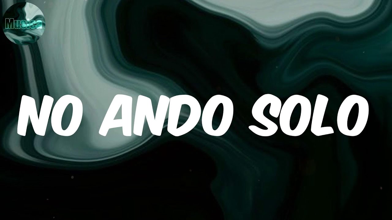 No Ando Solo - Miky Woodz (Lyrics/Letra)