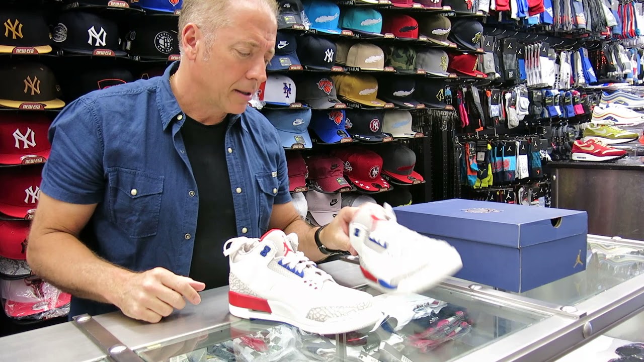 Nike Air Jordan Retro 3, Charity Game, 4th of July at Street Gear, Hempstead NY