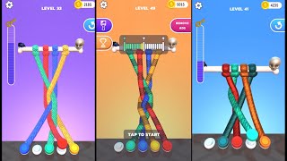 Tangle Master 3D level 1-50 Gameplay iOS screenshot 2