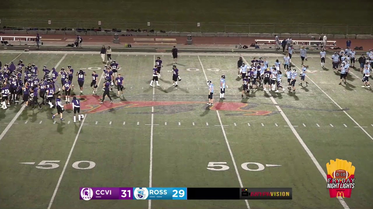 FRYDAY NIGHT LIGHTS - CCVI vs. ROSS