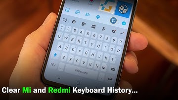 How to Remove Saved Words in Keyboard for MI and Redmi Mobile
