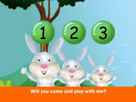 Rabbits Rabbits 1 2 3  Nursery Rhymes  Songs for Children I Animated I Little Mee Rhymes