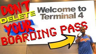 Don't throw away your boarding pass after the flight!!!