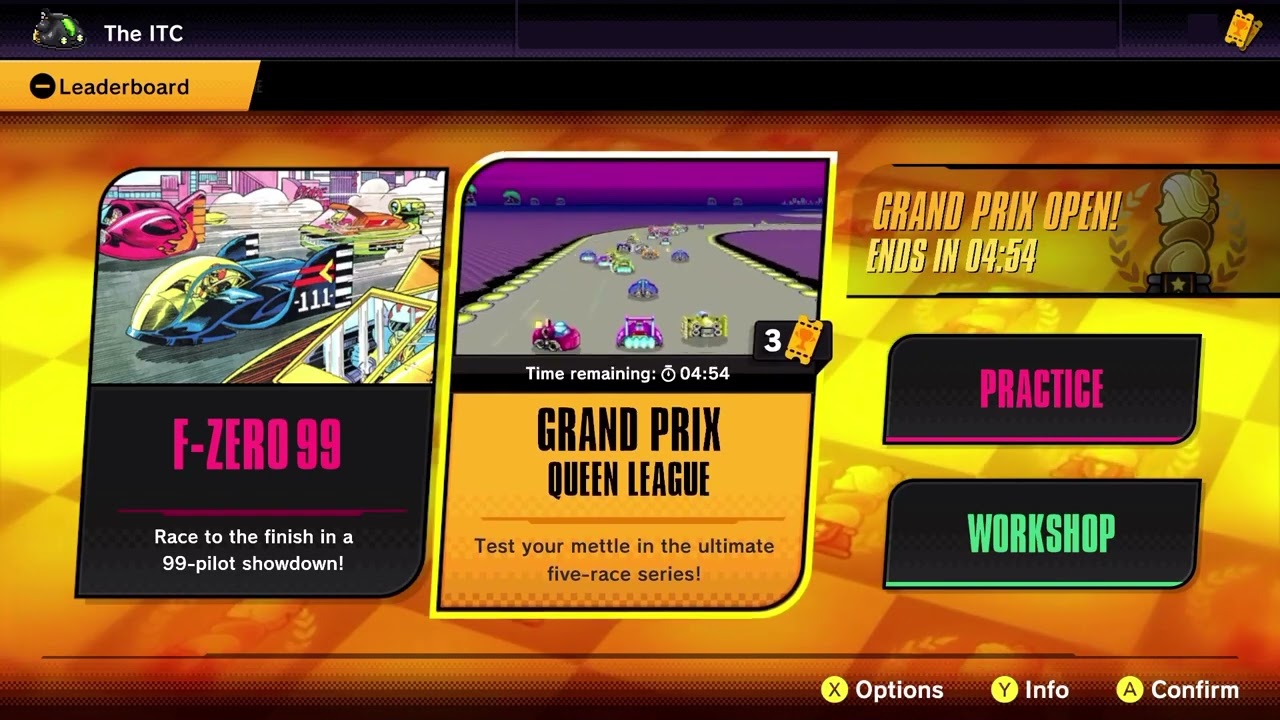 F-Zero 99 Music Main Menu Grand Prix
