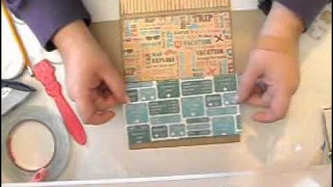 Easy & Quick - Wallet Style Mini Album Tutorial