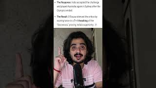 First Asian Hat-Trick Hero India’s Pride! #football #viralshorts #indianfootball #olympics #fyp