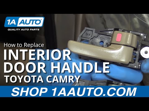 How to Replace Interior Door Handle and Bezel 97-01 Toyota Camry