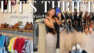 LET&#39;S GO THRIFTING!! | **Insane finds**