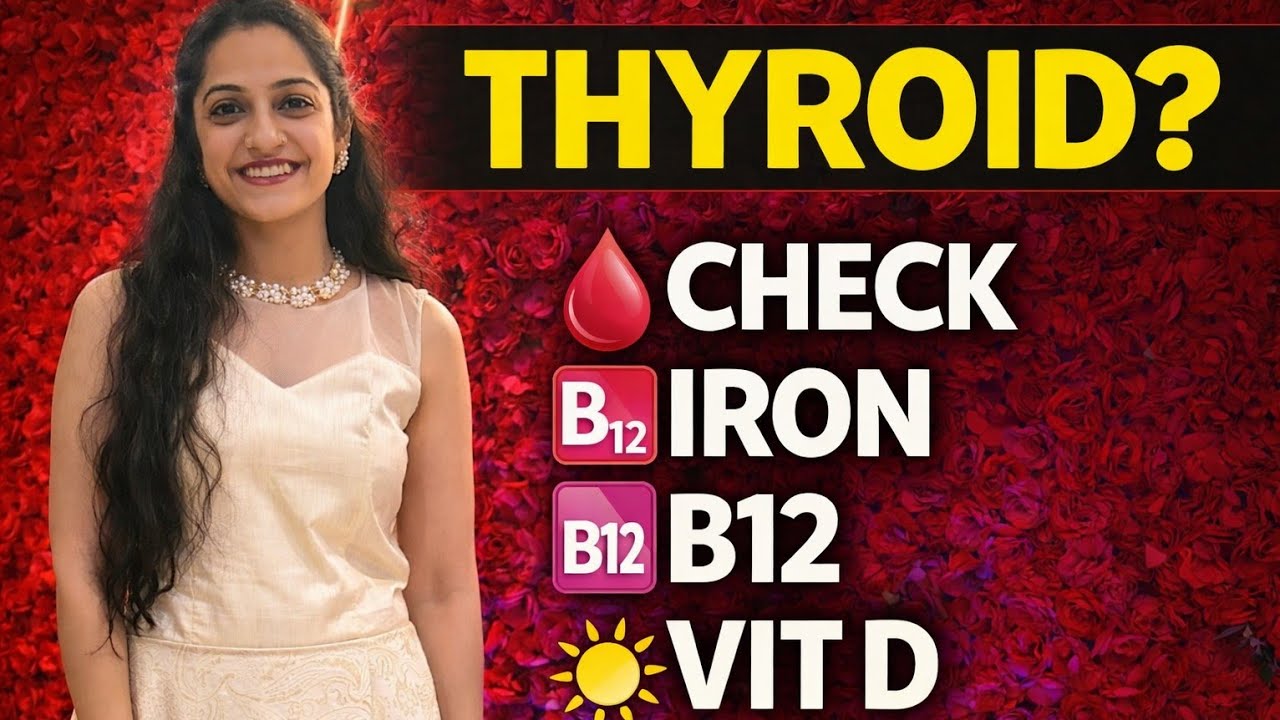 “Thyroid Symptoms? It Could Be Iron, B12 or Vitamin D Deficiency.” @jyotinanda201 