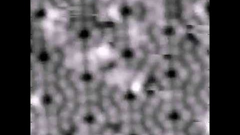 Jumping atoms on the silicon surface (active images)