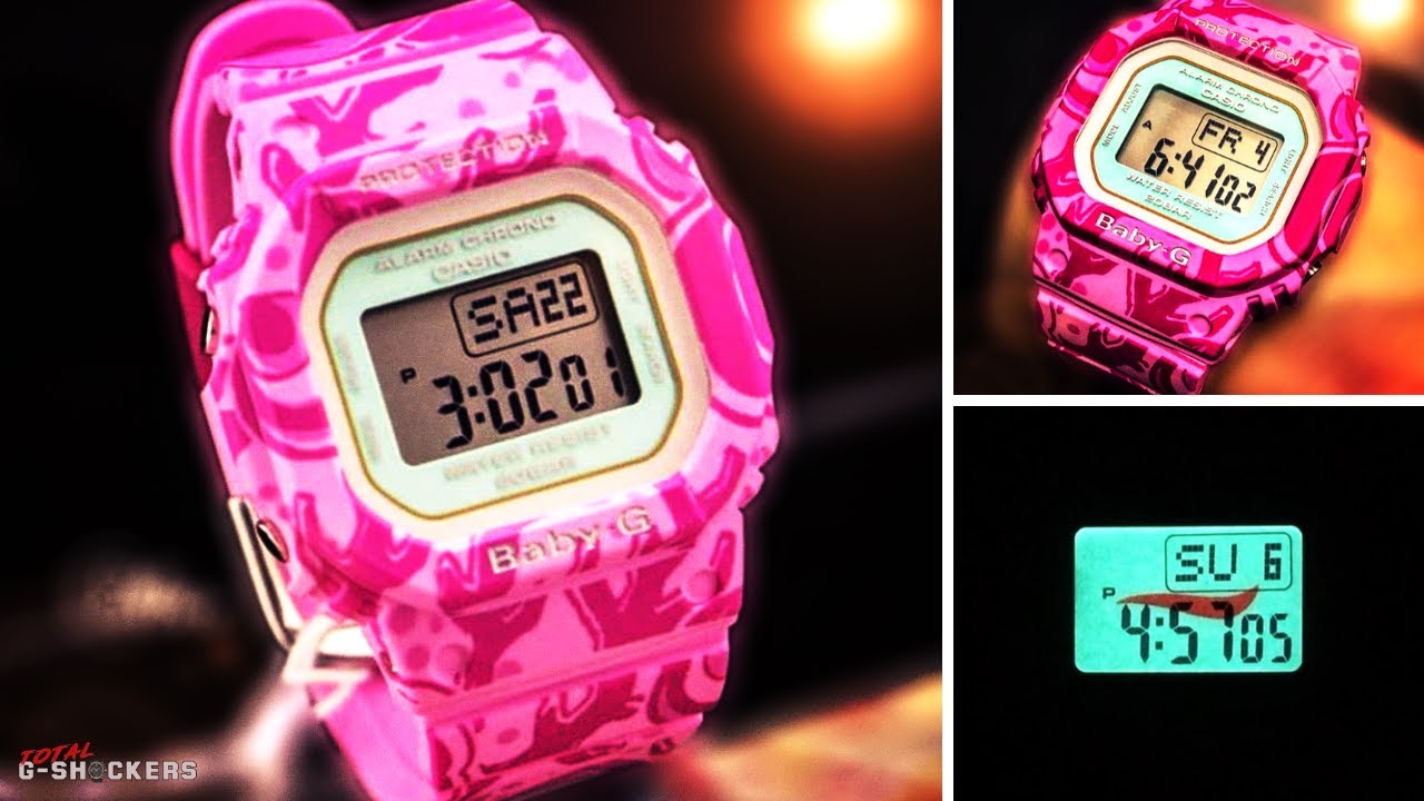 Casio G-Shock Baby-G 7 Lucky Gods BGD560SLG-4 - YouTube