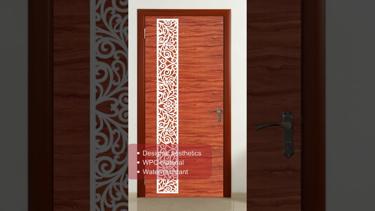 Revamp Your Bathroom with Designer WPC Bathroom Door 🚪 