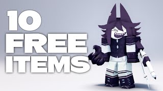 HURRY! GET 10 FREE ROBLOX ITEMS!😍 (2024)