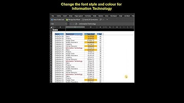 Ctrl + H || Find & Replace Formats in Excel #shorts #msexcel