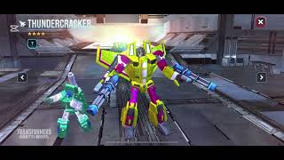 Transformers Earth Wars: MACHINE WAR SKIN Thundercracker and Prowl