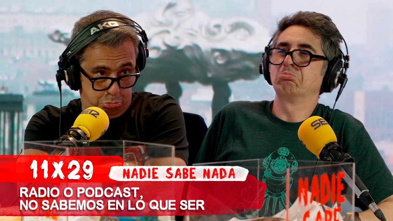 NADIE SABE NADA 11x29 Radio o