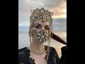 DIY RECYCLED GOLDEN HEADDRESS || HEADPIECE