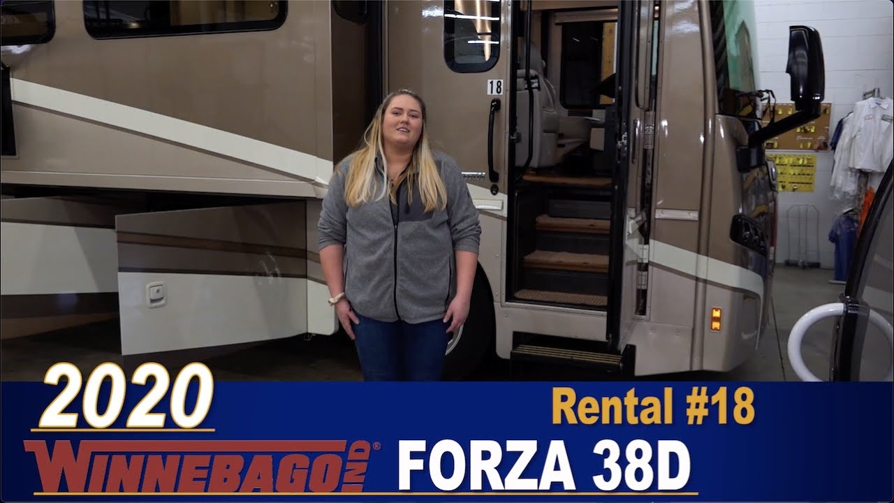 Rental 18 Winnebago Forza 38D Shakopee, Mpls, St Paul, St Cloud